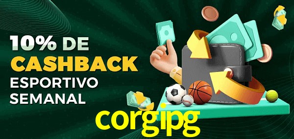 10% de bônus de cashback na corgipg